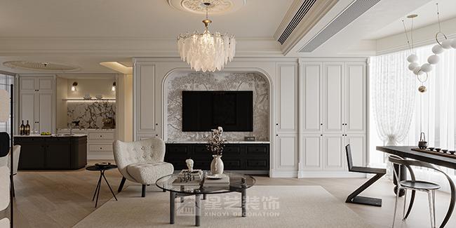 法式奶油風(fēng)格復(fù)式雅居